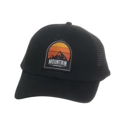 Trucker cap (Black) from Strøva Cotton, Polyester