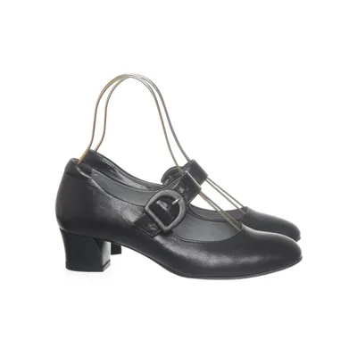 High heels (Brown) from Vabeene Leather