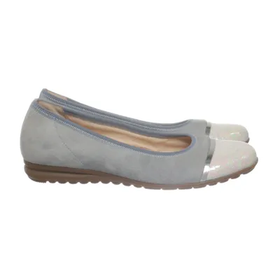 Ballerinaskor (Grå, Silverfärgad) från Gabor