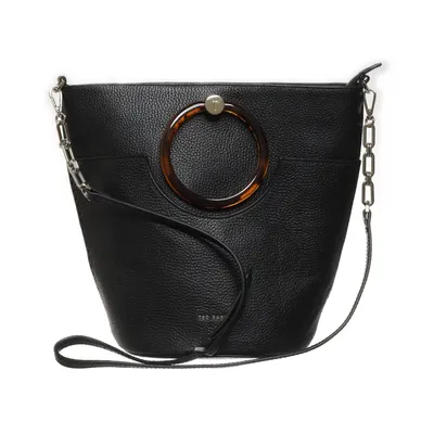 Axelremsväska (Svart) från Ted Baker Polyester, Skinn