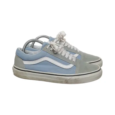 Canvas sko (Blå, Grå, Hvid) fra Vans