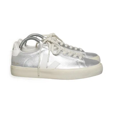 Sneakers (Zilver, Wit) van Veja Leer