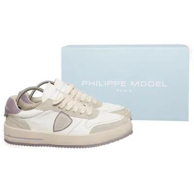 Sneakers (Vit, Grå, Lila) från Philippe Model