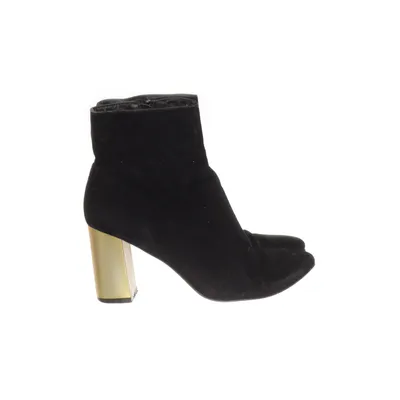 Bottes à talons (Noir, Or) de Public Desire