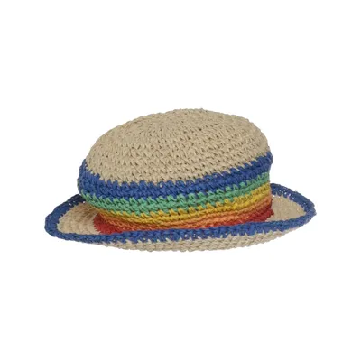 Buckethatt (Beige, Flerfärgad) från Little Bird Bomull