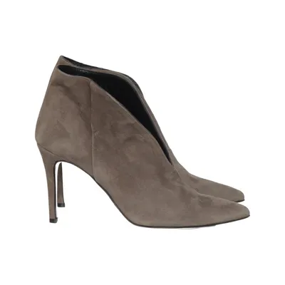 Heeled boots (Beige) from Jennie-Ellen Leather