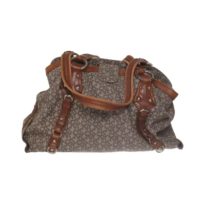 Handbag (Brown, Beige) from DKNY