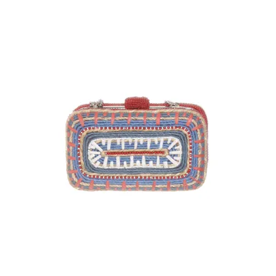 Clutchtaske (Blå, Flerfarvet) fra Zara Accessories