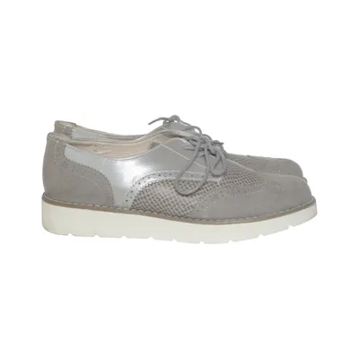 Brogue (Grijs, Zilver) van AF Leer