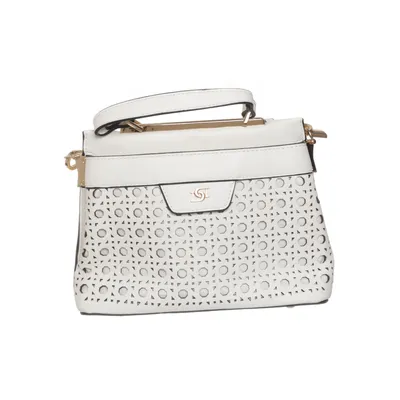 Sac à bandoulière (Blanc, Noir) de Dune