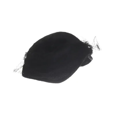 Pillboxhat (Sort)