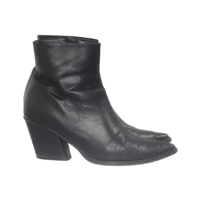 Heeled boots (Black) from Cobler Leather
