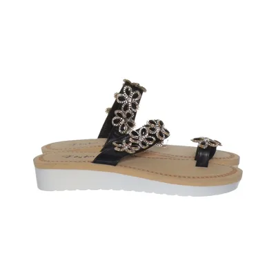 Mules (Noir, Beige) de Flyfor