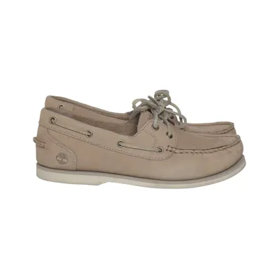 Boat shoes (Beige) from Timberland Leather