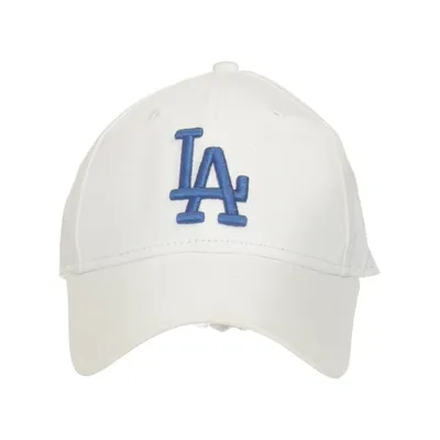 Casquette de baseball (Blanc, Bleu) de New Era Coton