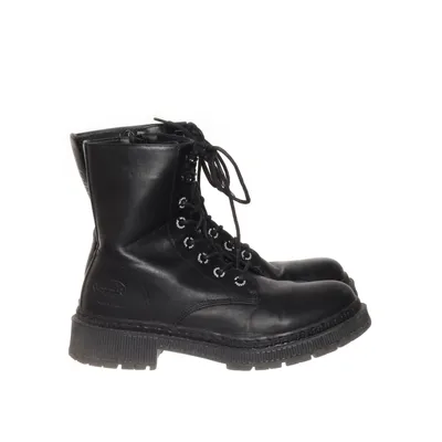 Laced boots (Black) from Dockers by Gerli