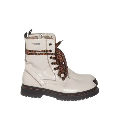 Bottes à lacets (Blanc) de Tom Tailor Denim