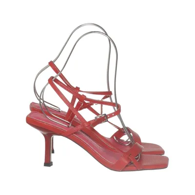 Højhælede sandaler (Rød, Pink) fra NA-KD Polyurethan
