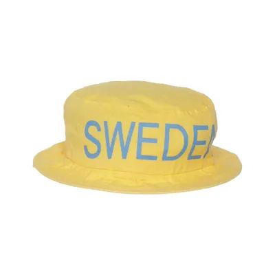 Buckethatt (Gul, Blå) från Sweden Bomull