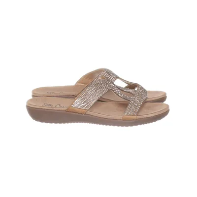 Slip-ins (Yellow, Gray, Brown) from Ella Cruz Faux suede