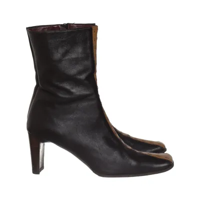 Bottes à talons (Marron) de Roberto Santi