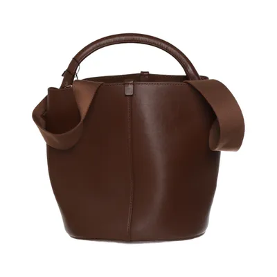 Axelremsväska (Brun) från Massimo Dutti Skinn