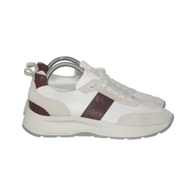 Trainingsschoenen (Wit, Beige, Rood) van Heinrich Dinkelacker Leer