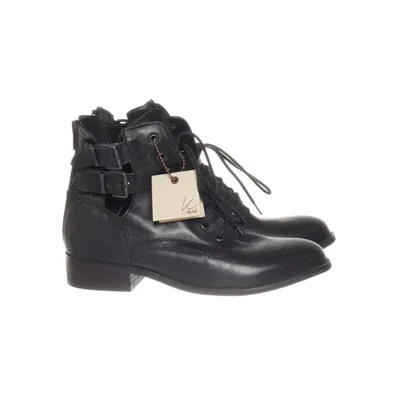 Laced boots (Black) from K.Cobler Leather