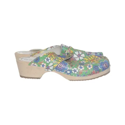 Sabots (Vert, Multicolore) de Calmare Skoindustri Cuir