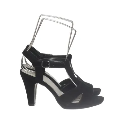 High heel sandals (Black) from Minozzi Milano