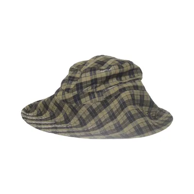 Bob (Vert, Noir) de Ganni Coton, Polyamide, Polyester