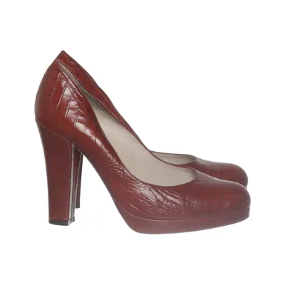 Pumps (Rot) von L.K. Bennett Leder