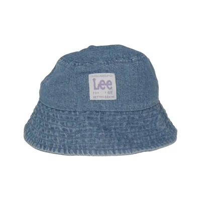Bucket hat (Blue) from Lee x H&M Cotton, Linen
