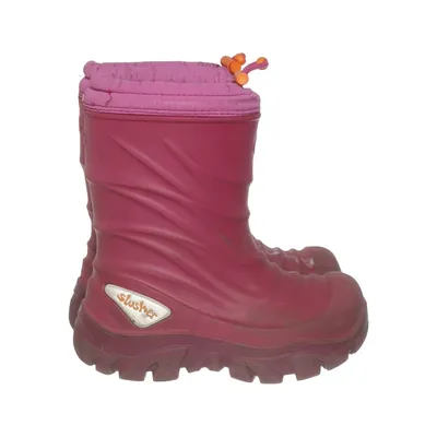 Rubber boots (Pink) from Slusher Wool