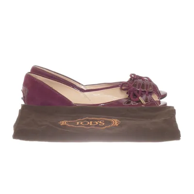 Ballet flats (Pink) from Tod's Leather