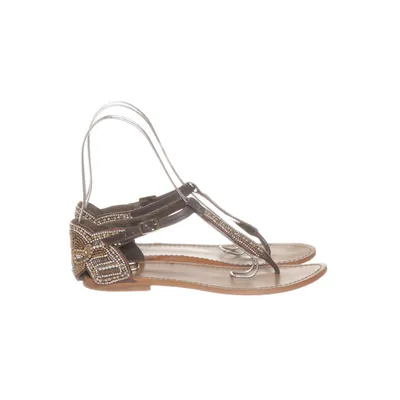 Sandals (Brown) from Cuir Veritable Leather