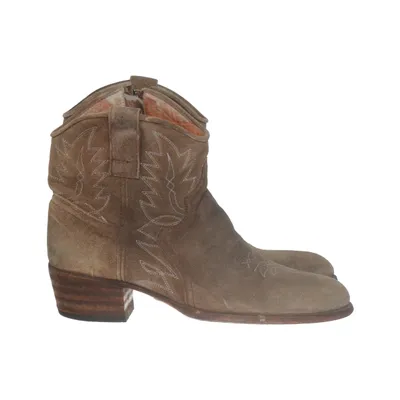 Bottes de cow-boy (Beige) de Sendra Cuir