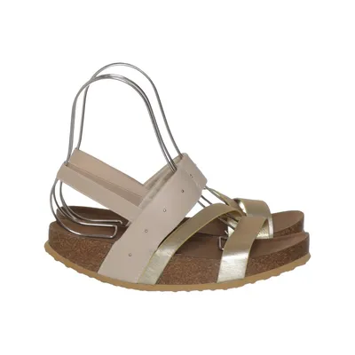 Sandaler (Beige, Guld) fra Walkmaxx