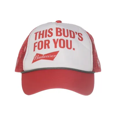 Trucker cap (Red, White) from Budweiser