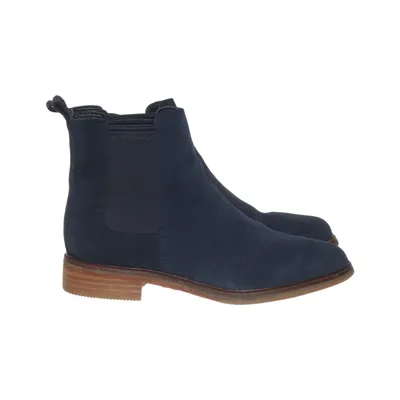 Chelsea boots (Blå) fra Clarks Læder