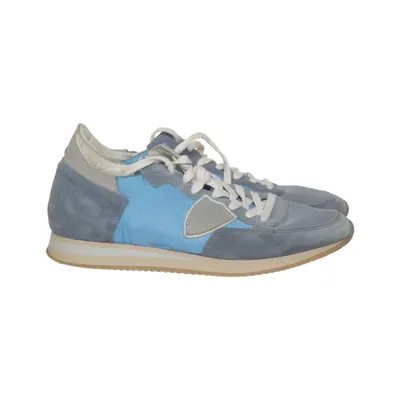 Sneakers (Blue, Gray) from Philippe Model