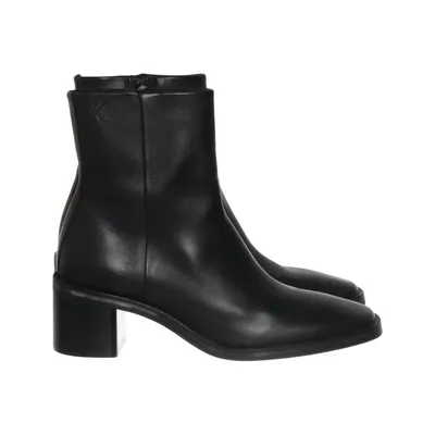 Stiefeletten (Block Heel Zip Boot Lth) von Calvin Klein Leder