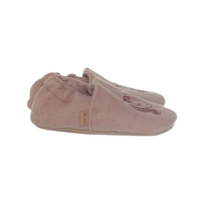 Slippers (Brown, Multicolored) from Melton Leather, Wool