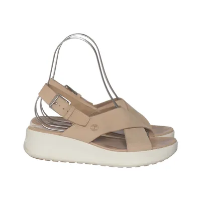 Sandales (Beige) de Timberland Cuir