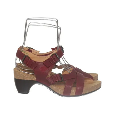 Sandaletten (Rood) van Think! Leer