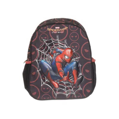 Rugzak (Zwart, Rood) van Marvel Spiderman Polyester