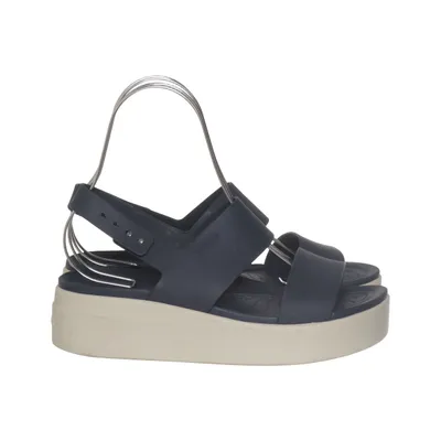 Sandalen (Blauw, Beige) van Crocs Polyurethaan