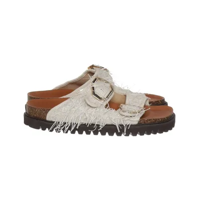 Mules (Blanc) de Genuins Cuir