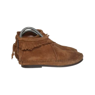 Mocassins (Bruin) van Minnetonka Leer