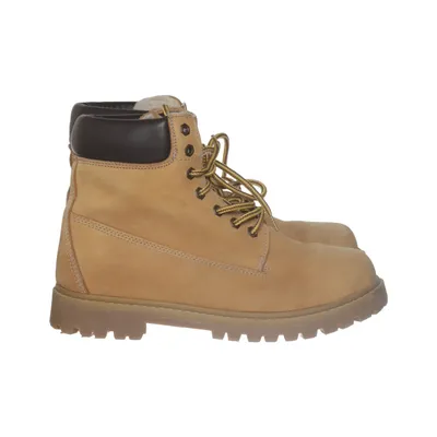 Laced boots (Beige) from Roots